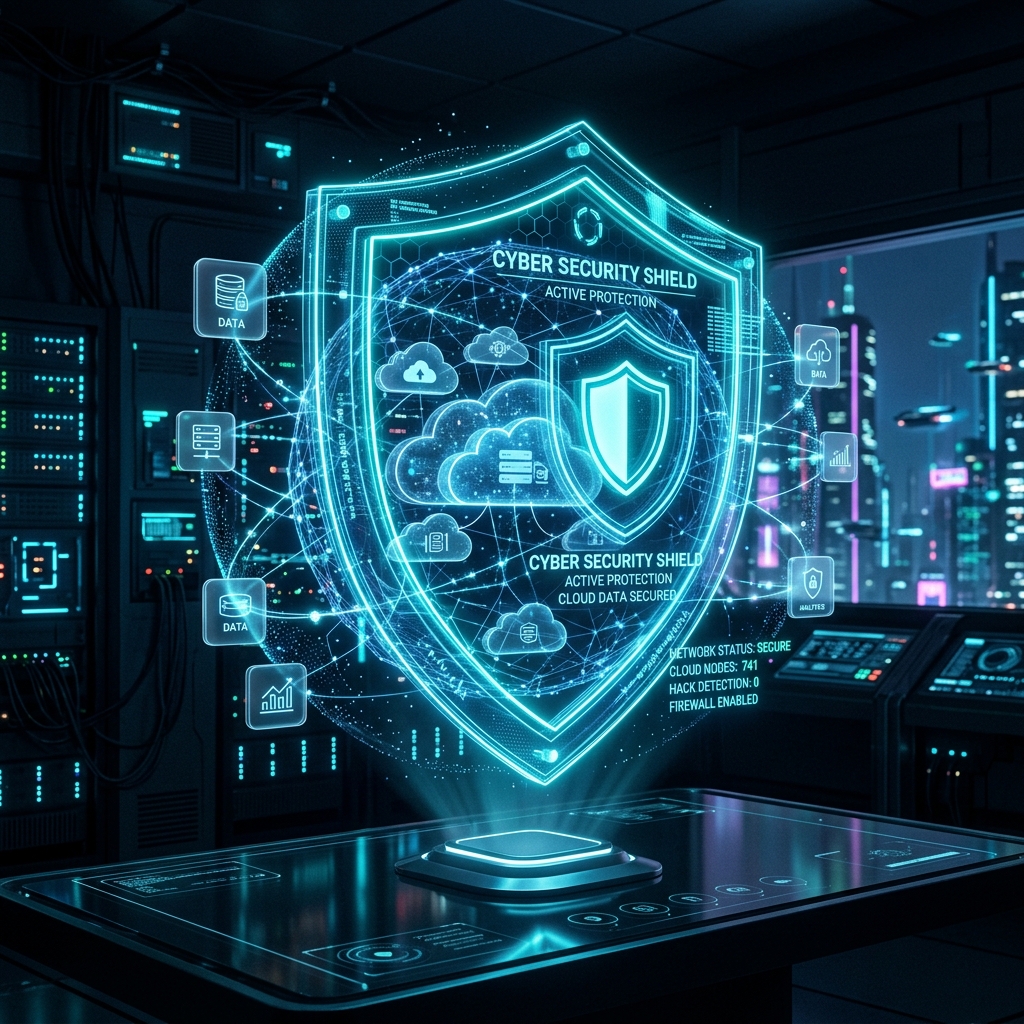 Cyber Security Hologram